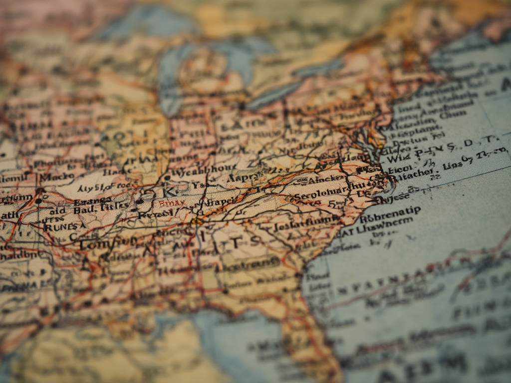 Traveler checking travel insurance policy on tablet with American landmarks in background